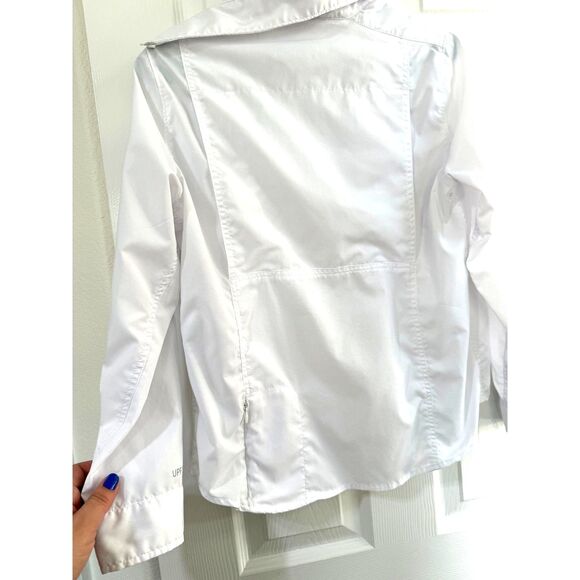 L.L. Bean White Tropicwear Sun Shirt Women's XS ☀️ - Picture 5 of 9